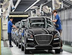 کاهش فروش و تولید خودرو در کره جنوبی