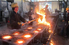 افتتاح شرکت آذر فولاد ایرانیان با تسهیلات بانک صنعت و معدن در هفته دولت