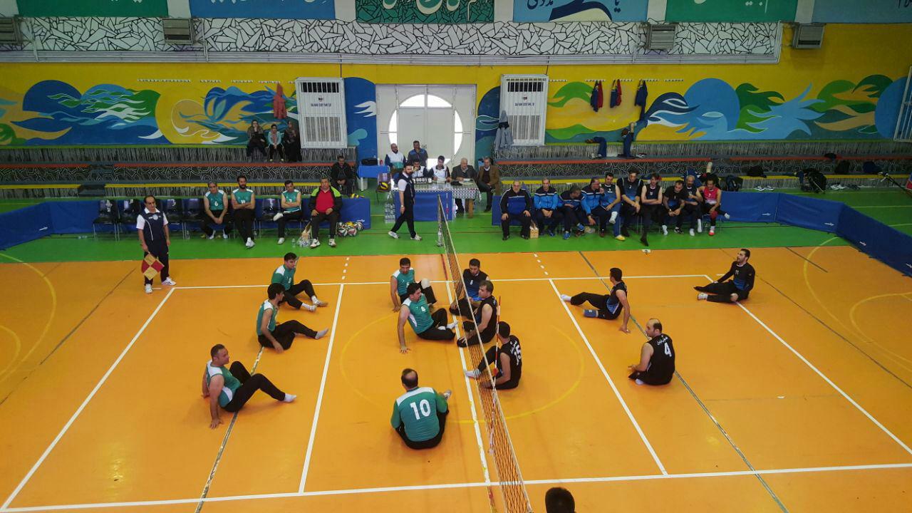 یکه تازی جامعه معلولان مازندران درلیگ برتر والیبال نشسته کشور