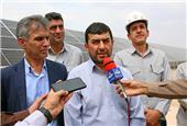 افتتاح نیروگاه خورشیدی 30 مگاواتی مجتمع مس شهربابک در هفته دولت