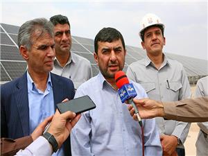 افتتاح نیروگاه خورشیدی ۳۰ مگاواتی مجتمع مس شهربابک در هفته دولت
